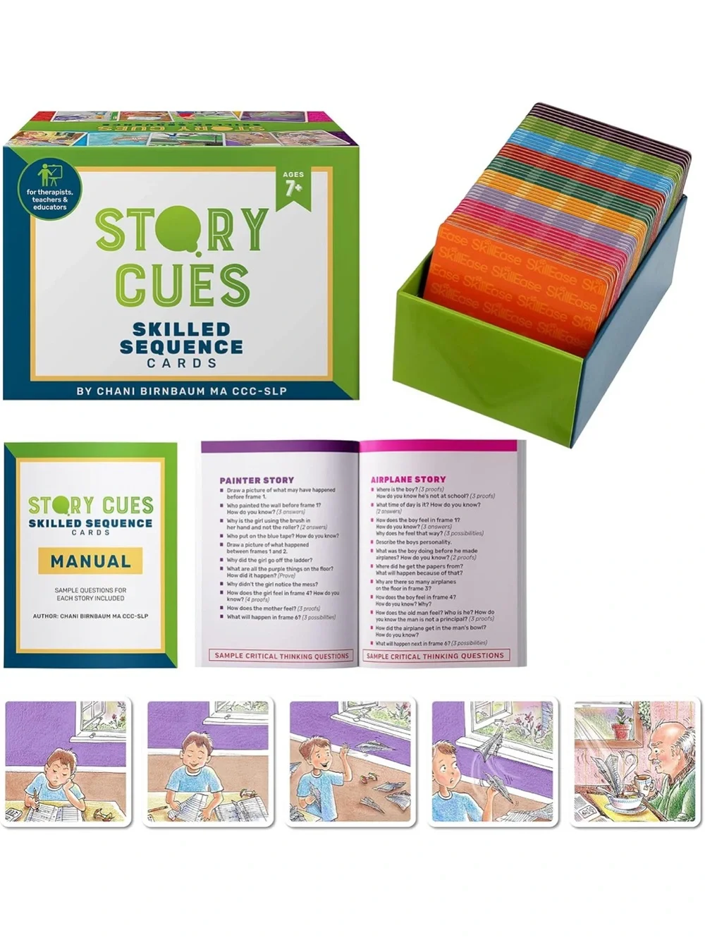 Skilled Sequence Cards - Multicolor